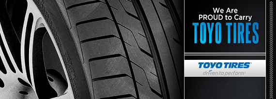We Carry Toyo Tires